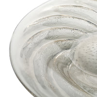 R.LALIQUE Poissons Opalescent Glass Bowl