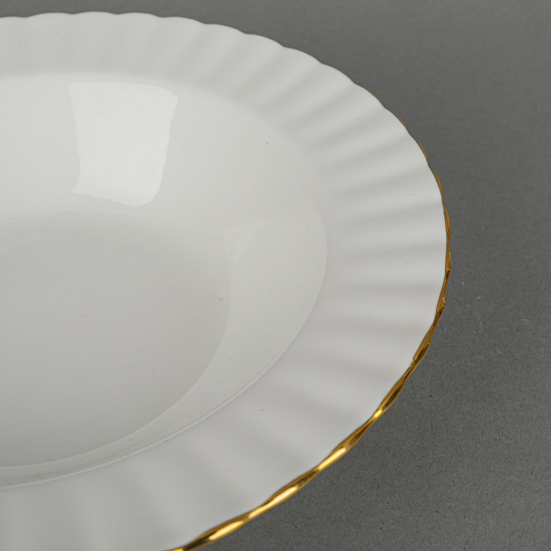 ROYAL ALBERT Val D'or Soup Plates Set of 4