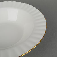 ROYAL ALBERT Val D'or Soup Plates Set of 4