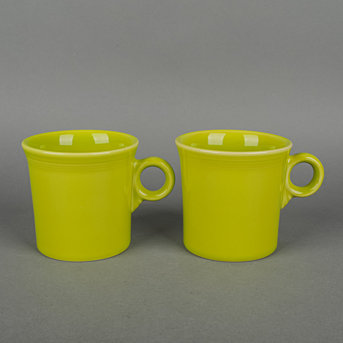 HOMER LAUGHLIN Fiesta Ring Mugs Set Of 3 Sunflower Yellow