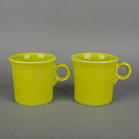HOMER LAUGHLIN Fiesta Ring Mugs Set Of 3 Sunflower Yellow