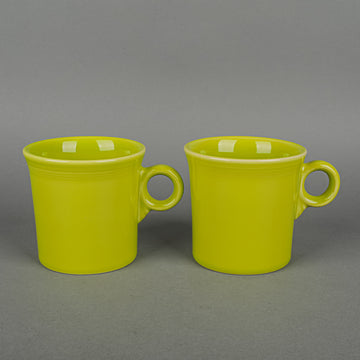 HOMER LAUGHLIN Fiesta Ring Mugs Set Of 3 Sunflower Yellow