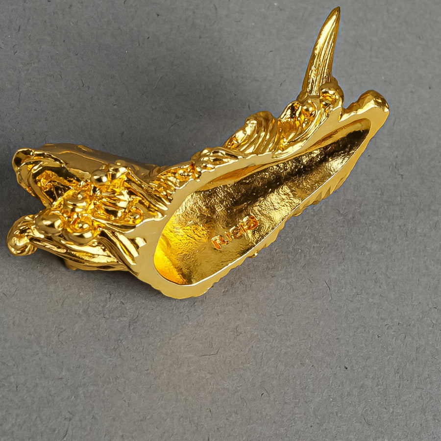 RISIS 24K Gold Plated Chopsticks & Carp Rest
