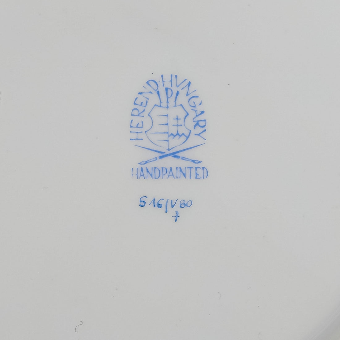 HEREND Queen Victoria Bread & Butter Plates Set of 6