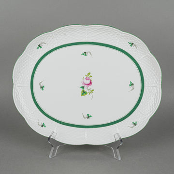 HEREND Vienna Rose Platter 417