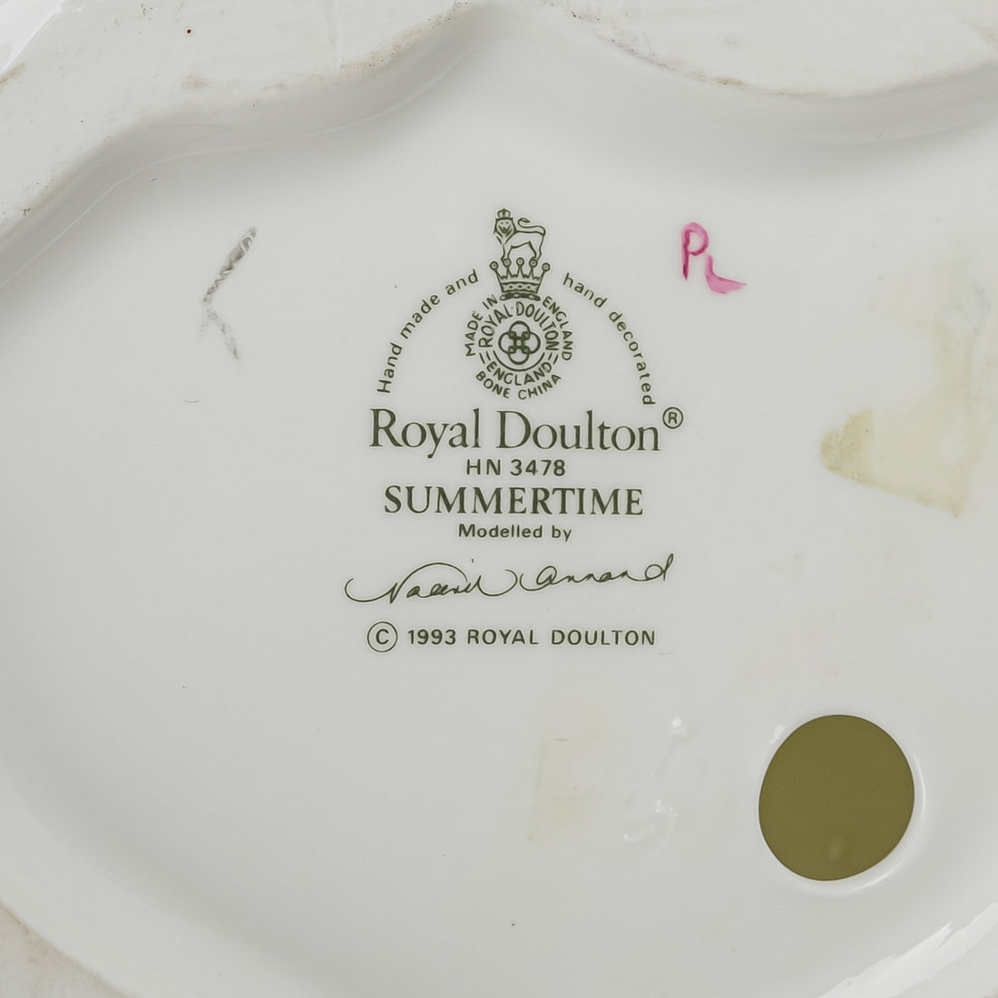 ROYAL DOULTON Figurine Summertime HN 3478 The Seasons Series