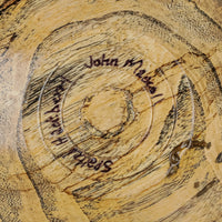 JOHN MASCOLL Spalted Hackberry Wood Vase