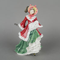 ROYAL DOULTON Figurine Wintertime HN 3622  The Seasons Series