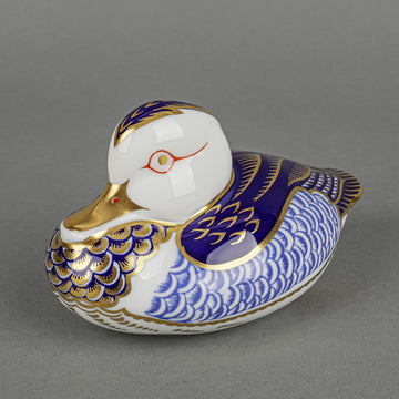 ROYAL CROWN DERBY Paperweight Duck