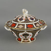 ROYAL CROWN DERBY Old Imari 1128 Covered Soup Tureen