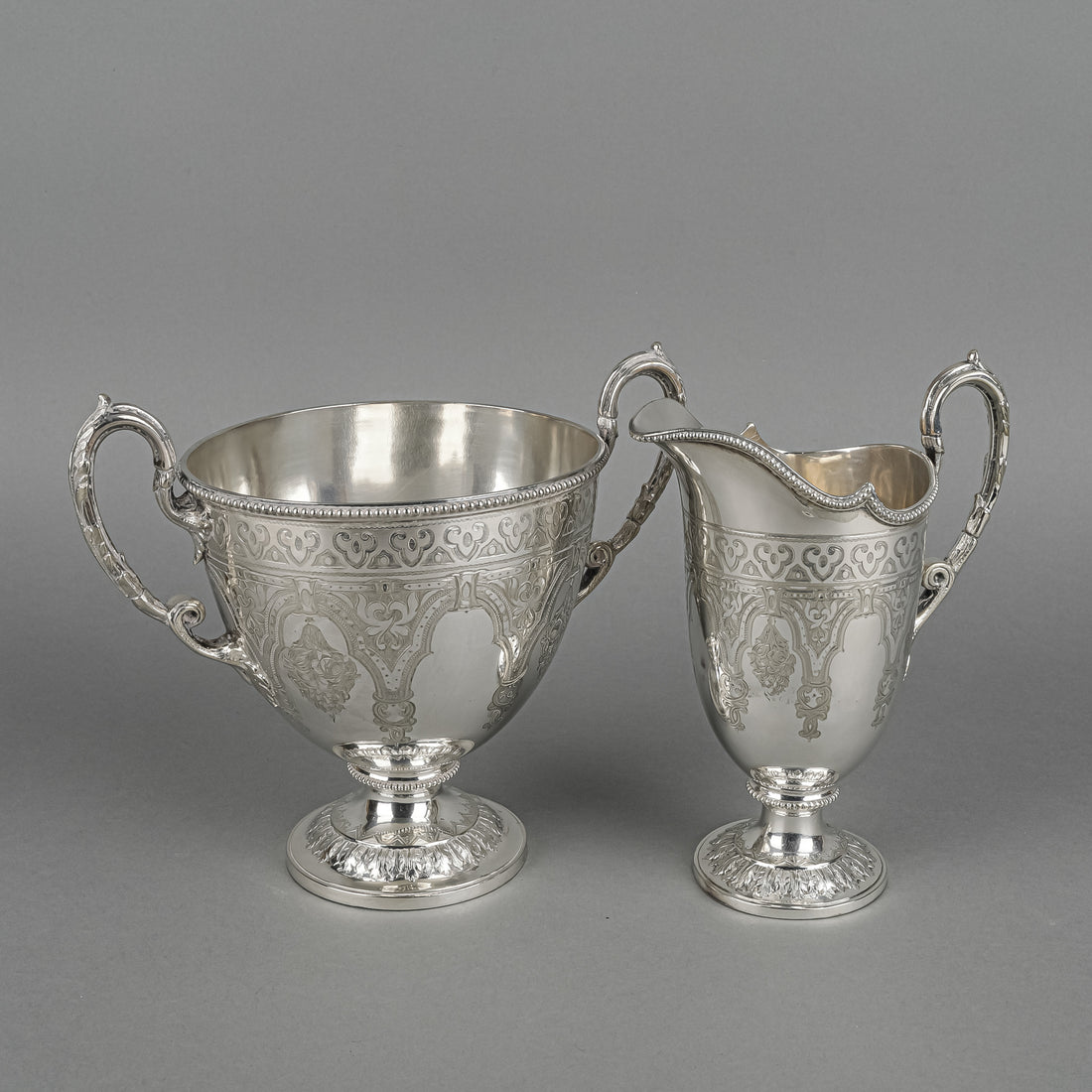 ELKINGTON & CO Silverplate Tea And Coffee Service 4 Pieces