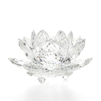 SWAROVSKI Waterlily Rosaline Candle Holder 5066010