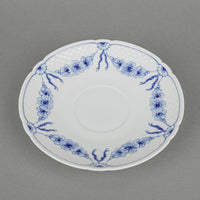 BING & GRØNDAHL Empire Blue & White Breakfast Cup & Saucer 104