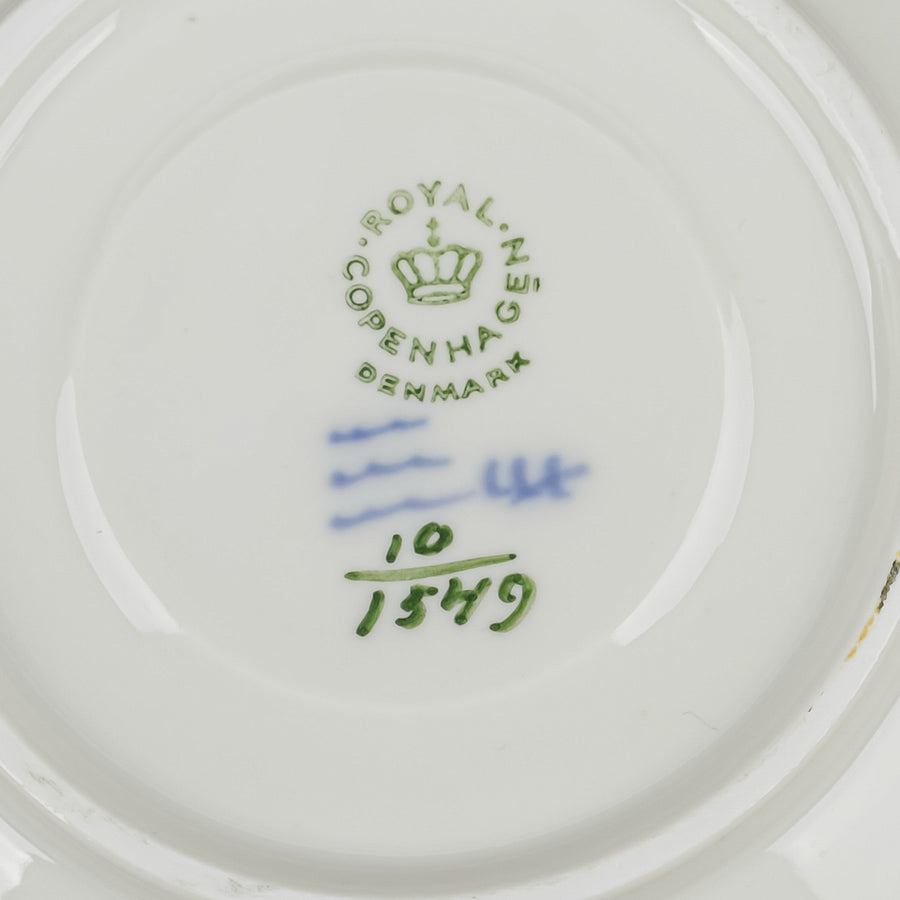 ROYAL COPENHAGEN Blue Flower Cup & Saucer 10/1549