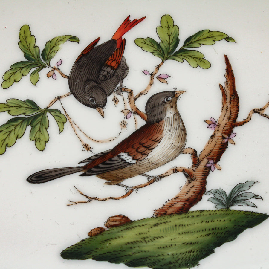 HEREND Rothschild Bird Platter