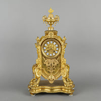 JAPY FRERES PARIS Ormolu & Bronze Mantel Clock