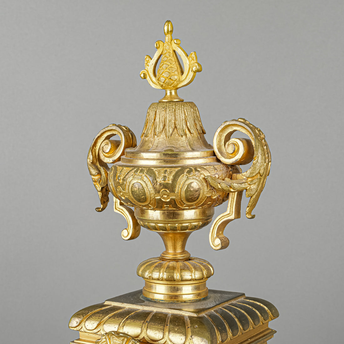 JAPY FRERES PARIS Ormolu & Bronze Mantel Clock