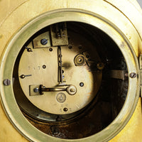 JAPY FRERES PARIS Ormolu & Bronze Mantel Clock
