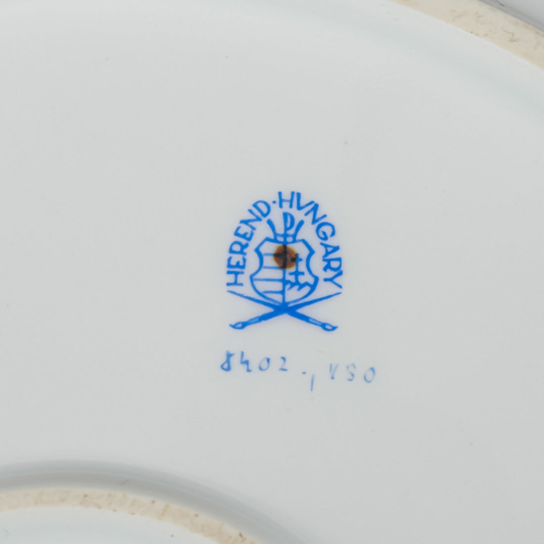 HEREND Queen Victoria Pierced Charger/Platter