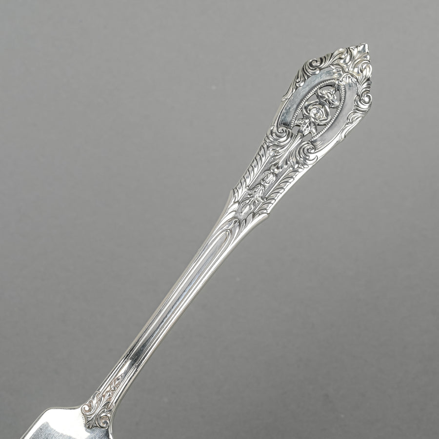 WALLACE Rose Point Sterling Luncheon Flatware 12 Place Settings With Extras