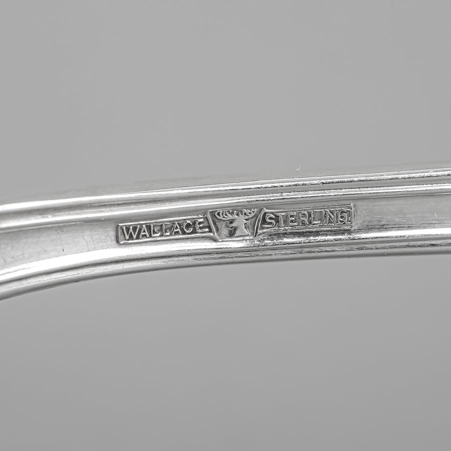 WALLACE Rose Point Sterling Luncheon Flatware 12 Place Settings With Extras