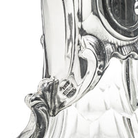 BIRKS Sterling Mount Cut Crystal Claret Jug