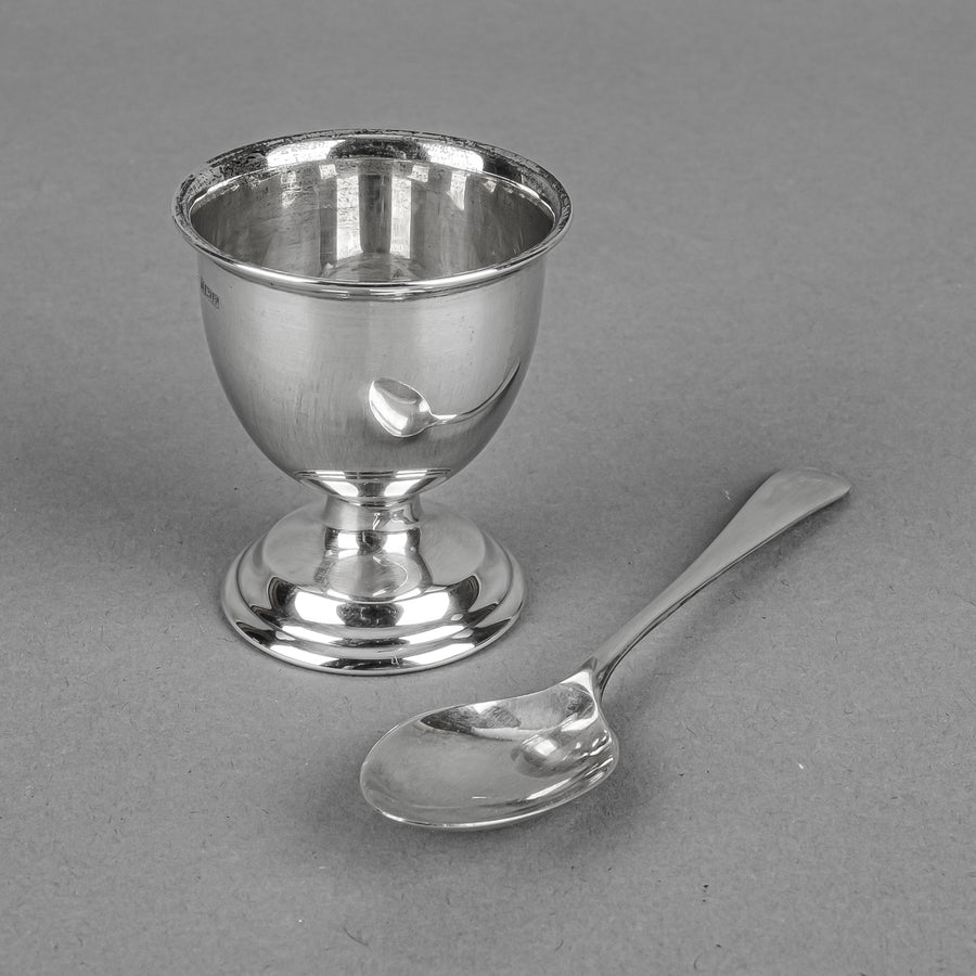 BROADWAY & CO 925 2 Piece Egg Set With Case