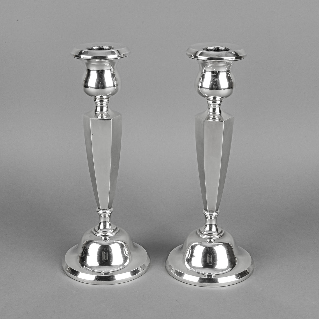 MARSON & JONES Sterling Candlesticks Set Of 2