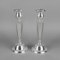 MARSON & JONES Sterling Candlesticks Set Of 2