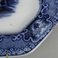 Antique PODMORE WALKER & CO Washington Pearl Stone Platter