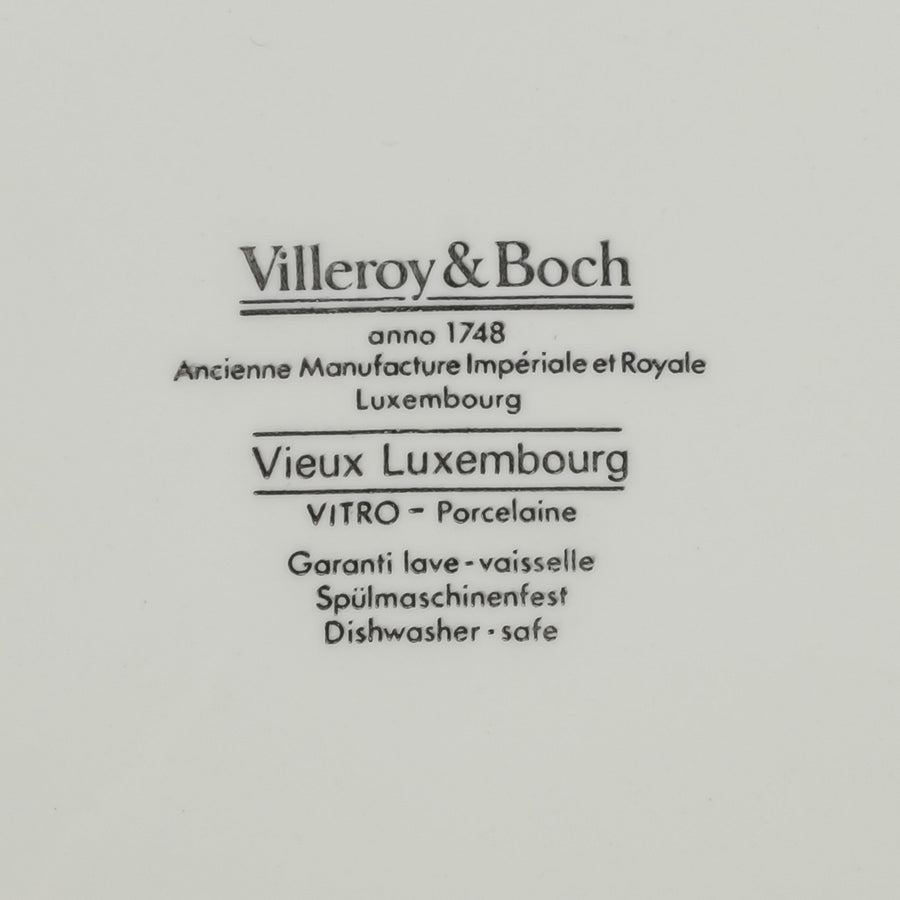 VILLEROY & BOCH Vieux Luxembourg Soup Plates Set of 6