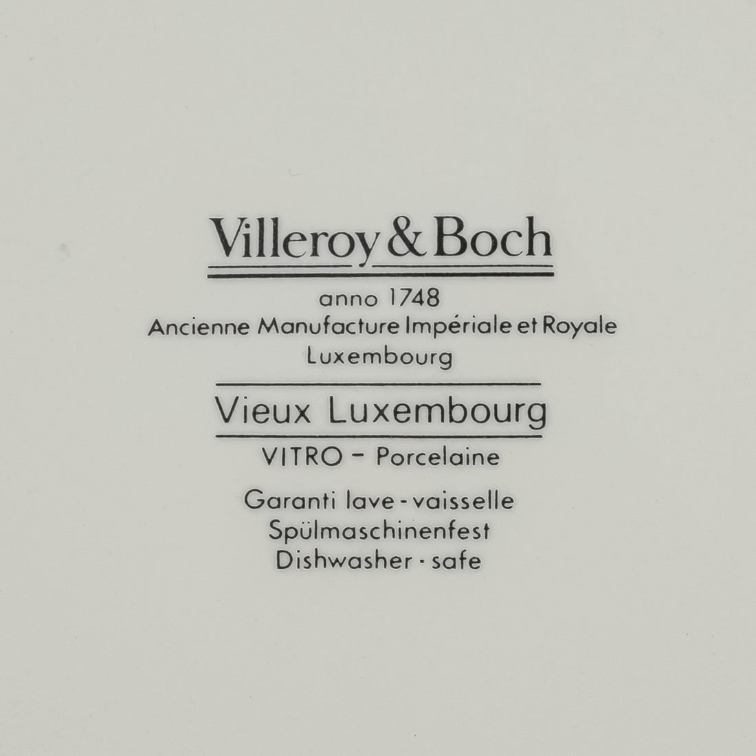 VILLEROY & BOCH Vieux Luxembourg 4 Place Settings Plus Extras