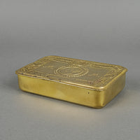WWI Princess Mary 1914 Brass Christams Tin