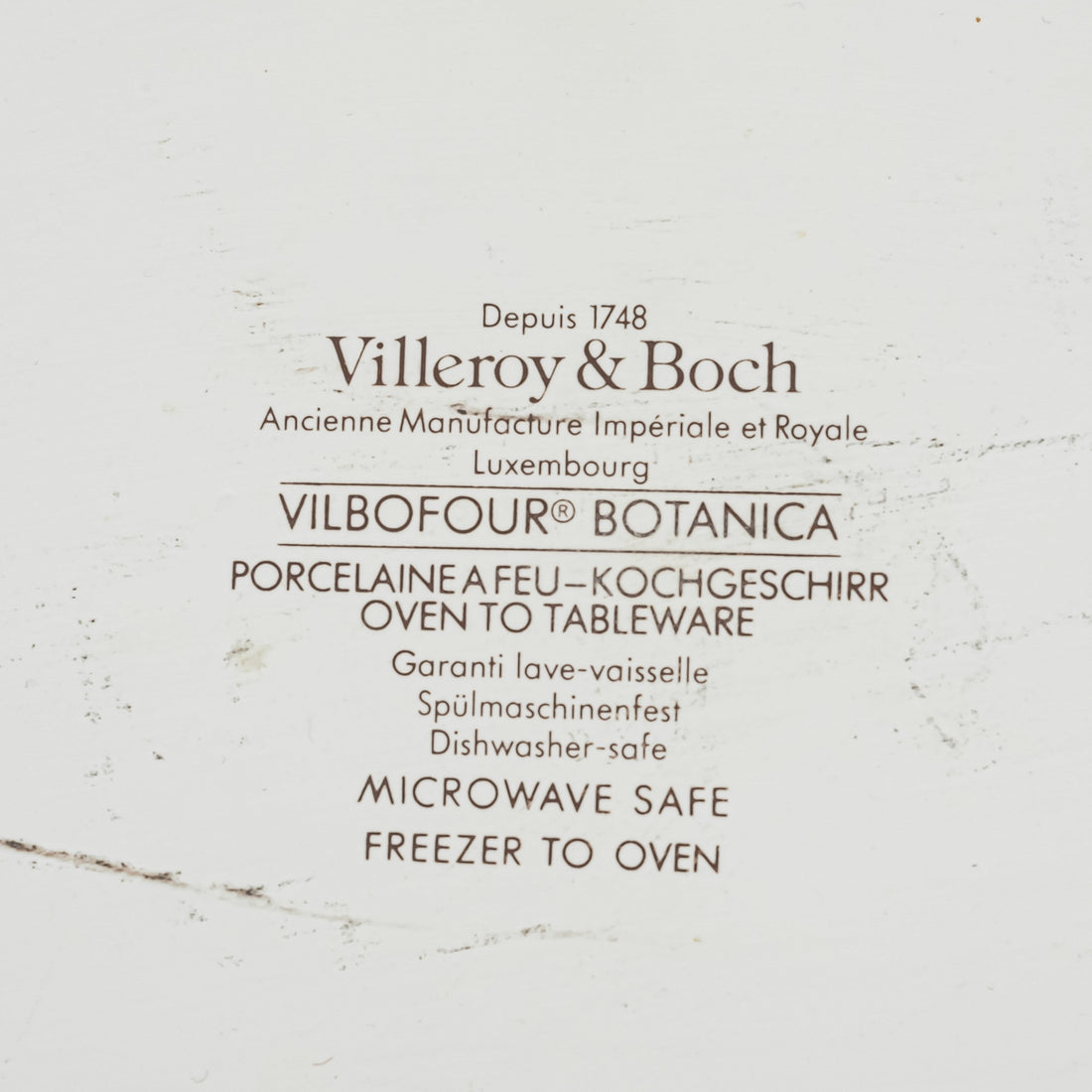 VILLEROY & BOCH Botanica Oval Bake Dish