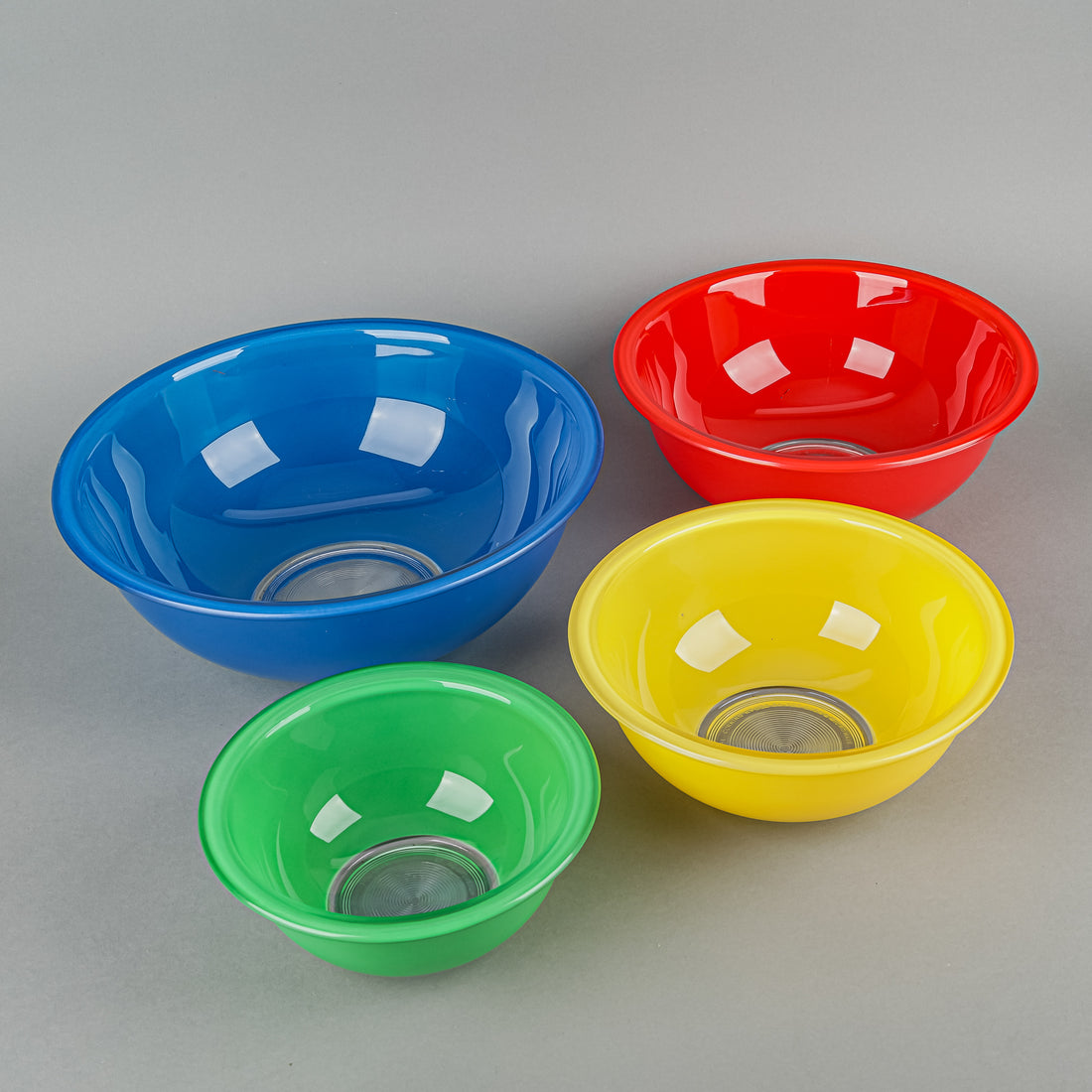 PYREX Rainbow Nesting Mixing Bowl Set/4
