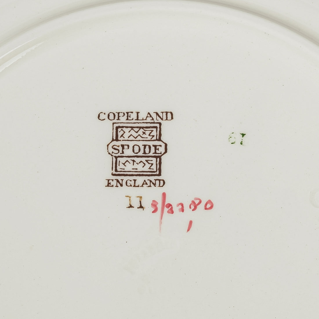 COPELAND SPODE Alden Luncheon Plates Set of 8