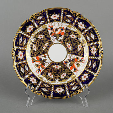 ROYAL CROWN DERBY Traditional Imari 2451 Luncheon Plates Set of 6