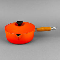 LE CREUSET Enamelled Cast Iron 20cm Covered Saucepan with Spout