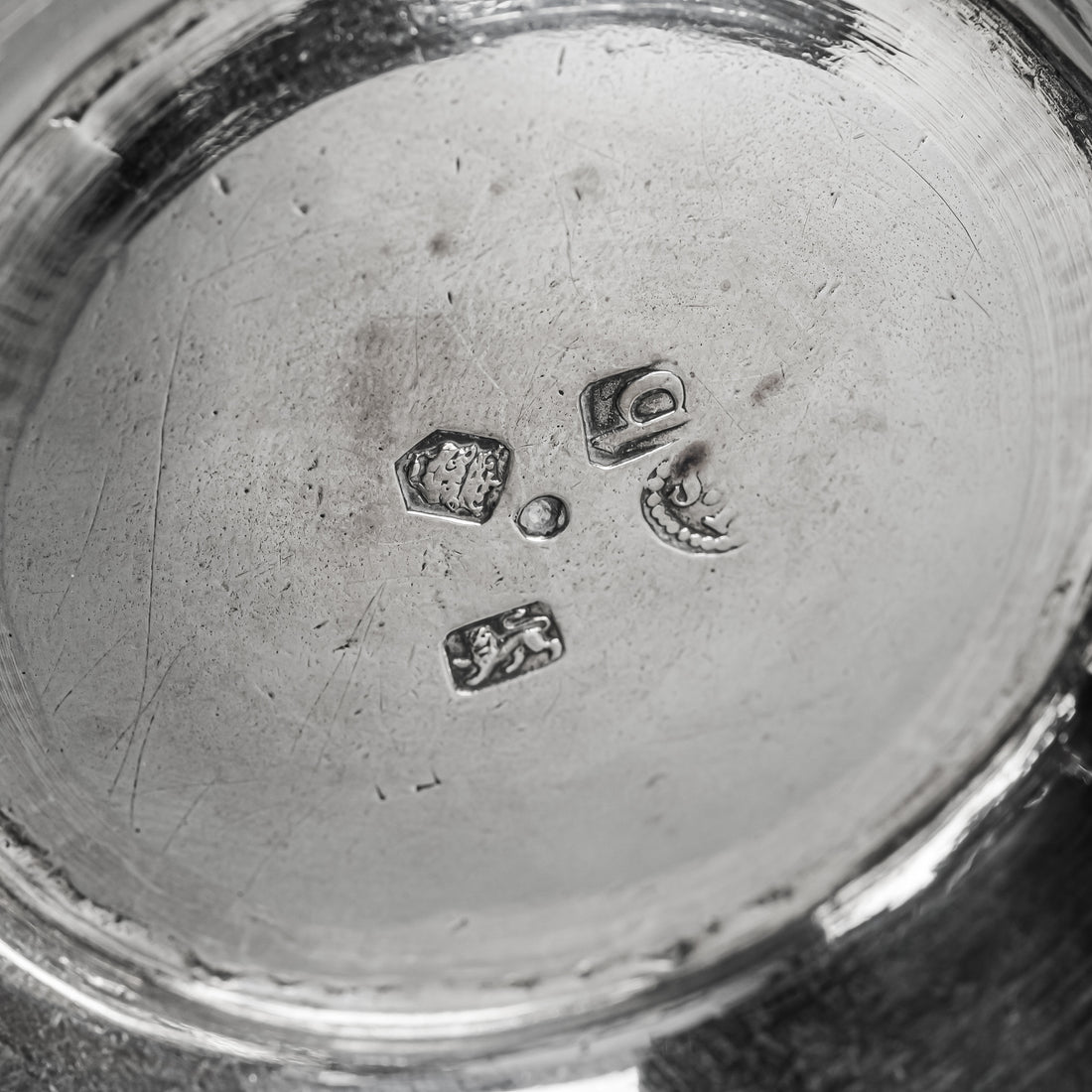 JOHN SWIFT c.1737 Georgian Sterling Tankard/Mug