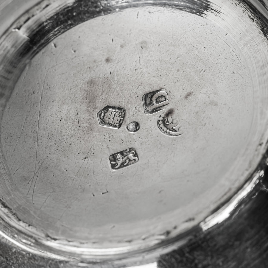JOHN SWIFT c.1737 Georgian Sterling Tankard/Mug