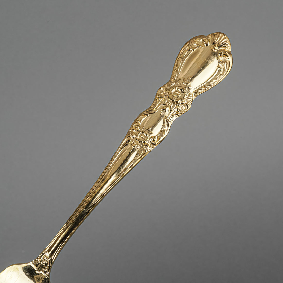 1847 ROGERS Golden Heritage Gold Plated Flatware 10 Place Settings
