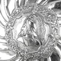 PORTUGESE 833 Repousse Plate