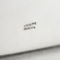 BIRKS Sterling Chased Square Compact