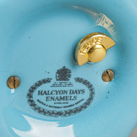 HALCYON DAYS Country Gardens Enamel Music Box