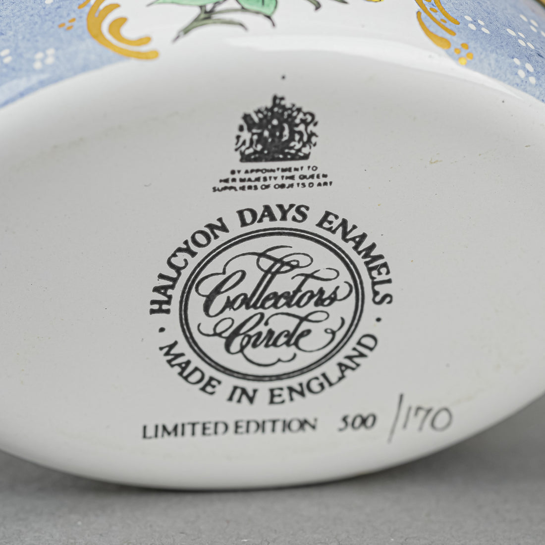 HALCYON DAYS Enamel Box - The Tea Party