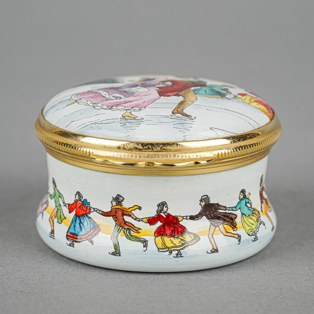 HALCYON DAYS Skaters Waltz Music Box
