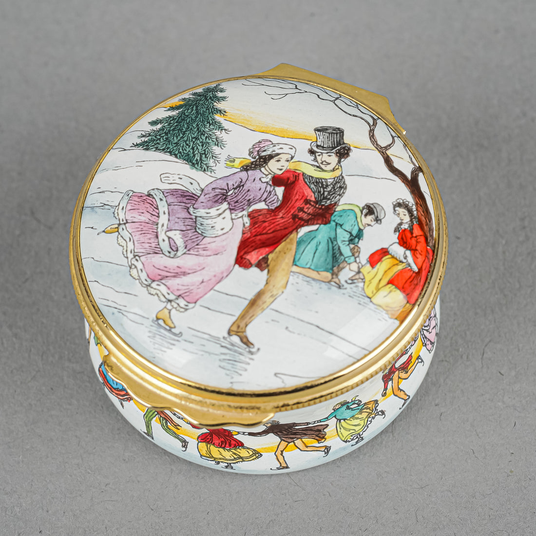 HALCYON DAYS Skaters Waltz Music Box