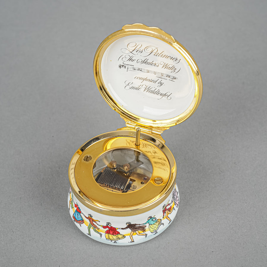 HALCYON DAYS Skaters Waltz Music Box