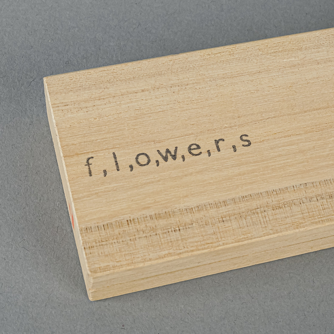 STUDIO NOTE Flowers Ruler