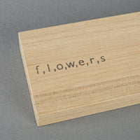 STUDIO NOTE Flowers Ruler